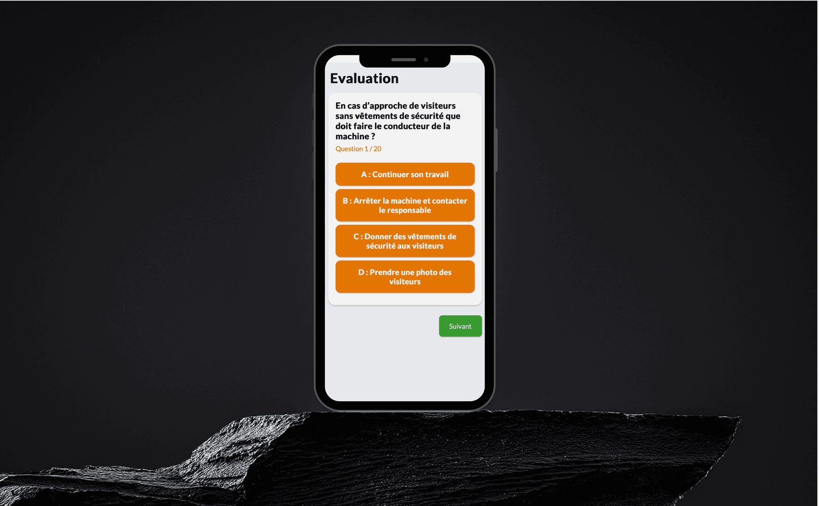 Application métier sur-mesure développée par Weblia